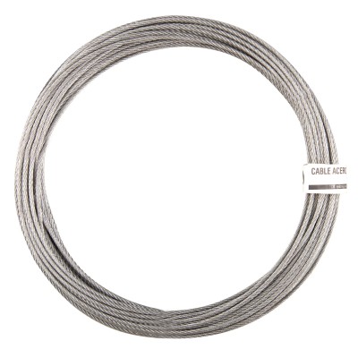 CABLE ACERO DIN3055 6x7+1 3MM 15M