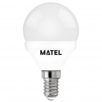 BOMBILLA LED MATEL ESFÉRICA E14 5W RGB